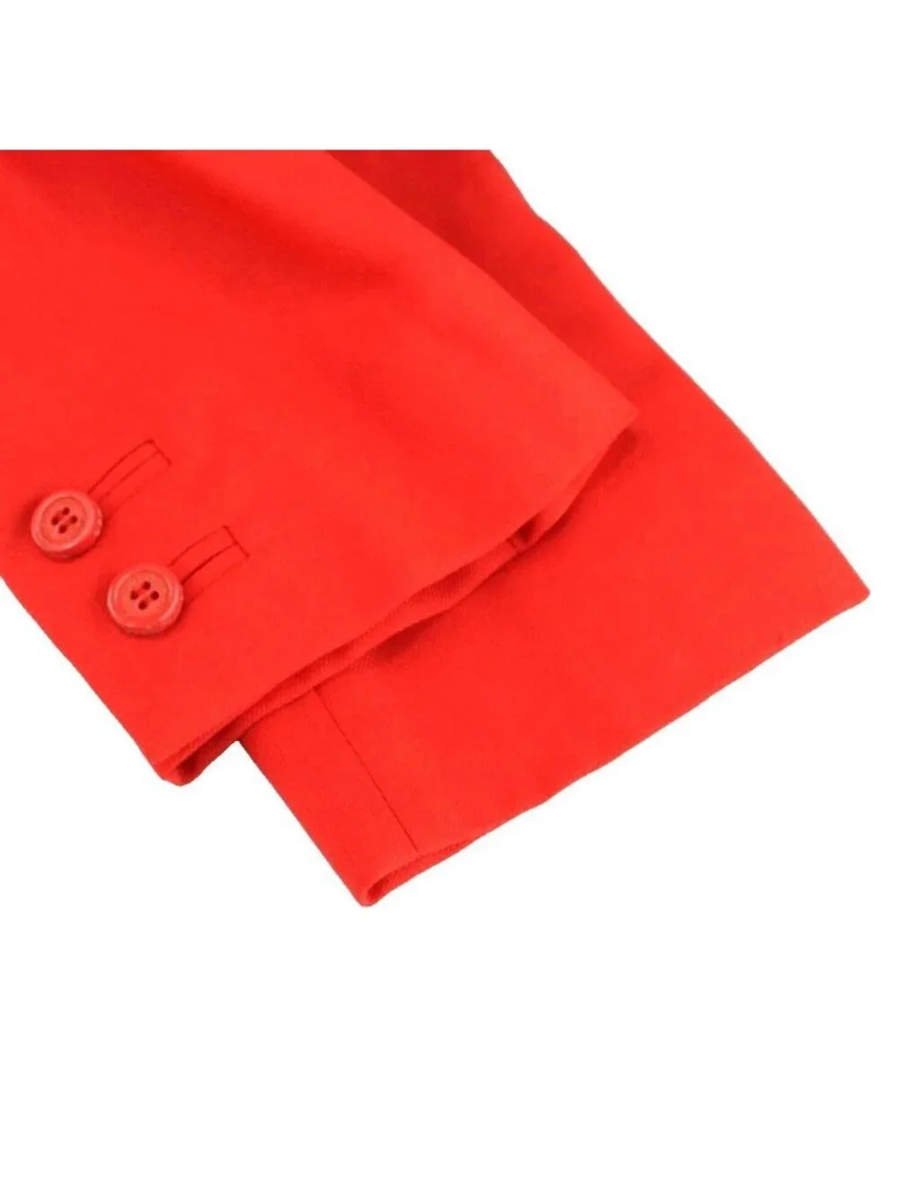 Versace Set Tailored Jacket Pants Trousers Wool 40 Primaryred SS